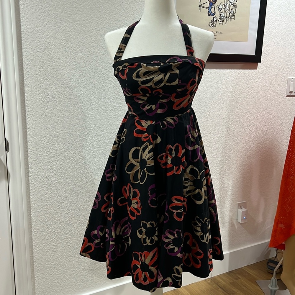Beautiful anthro black summer dress